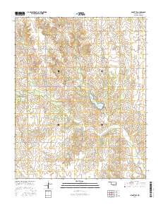 Arnett SW 2016 topographic map thumbnail