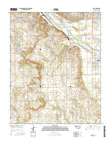 Bixby 2016 topographic map thumbnail