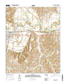 Anadarko East 2016 topographic map thumbnail
