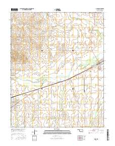 Gage 2016 topographic map thumbnail