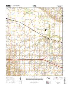 Fort Reno 2016 topographic map thumbnail