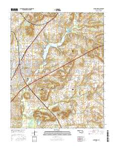 Claremore 2016 topographic map thumbnail
