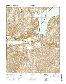 Charley Creek West 2016 topographic map thumbnail