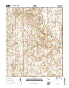 Colony 2016 topographic map thumbnail
