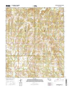 Cottonwood Creek 2016 topographic map thumbnail