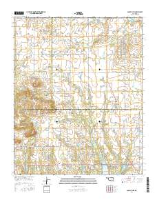 Council Hill 2016 topographic map thumbnail