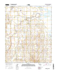 Cherokee South 2016 topographic map thumbnail