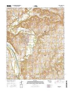 Fairfax 2016 topographic map thumbnail