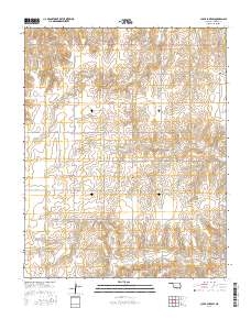 Clear Lake SW 2016 topographic map thumbnail