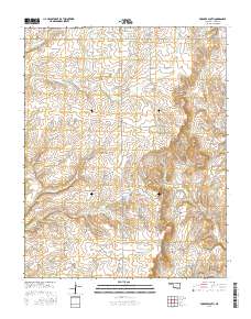 Foraker South 2016 topographic map thumbnail