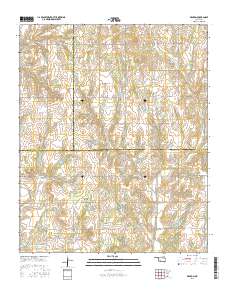 Denton 2016 topographic map thumbnail