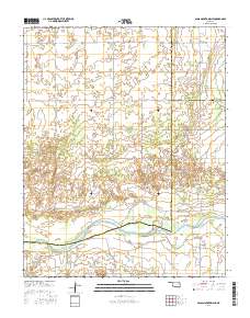 Glass Mountains NE 2016 topographic map thumbnail