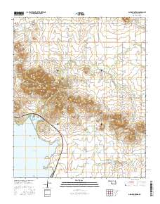 Glen Mountains 2016 topographic map thumbnail
