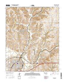 Clinton 2016 topographic map thumbnail
