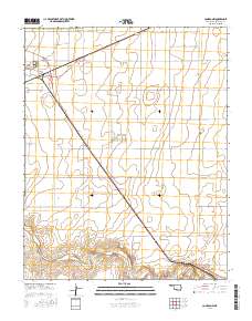 Conrad NW 2016 topographic map thumbnail