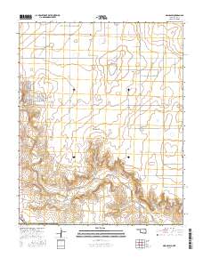 Griggs SW 2016 topographic map thumbnail