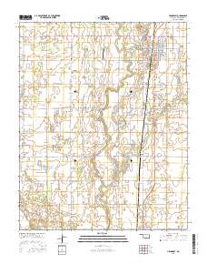 Hennessey 2016 topographic map thumbnail