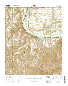 Leon South 2016 topographic map thumbnail
