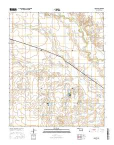 Hollister 2016 topographic map thumbnail