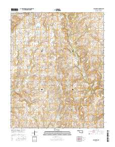 Lucy Creek 2016 topographic map thumbnail