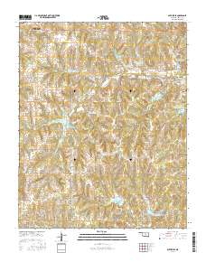 Guthrie SE 2016 topographic map thumbnail