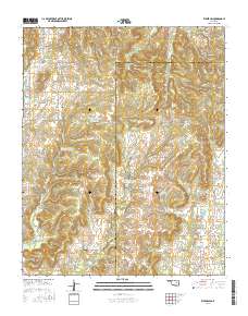 Kiefer SW 2016 topographic map thumbnail