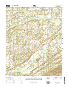 Hartshorne SW 2016 topographic map thumbnail