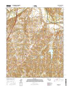 Langston 2016 topographic map thumbnail
