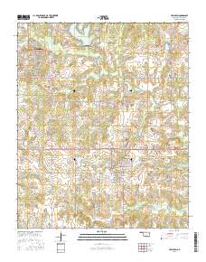 Healdton 2016 topographic map thumbnail