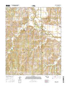 Lindsay SW 2016 topographic map thumbnail