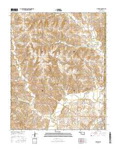 Hammon 2016 topographic map thumbnail