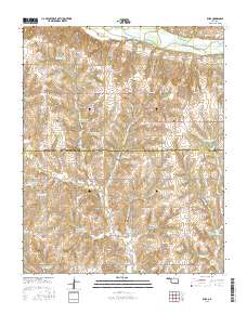 Rhea 2016 topographic map thumbnail