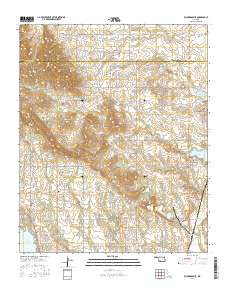 Richards Spur 2016 topographic map thumbnail