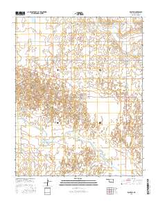 Rosston 2016 topographic map thumbnail