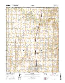 Newkirk 2016 topographic map thumbnail