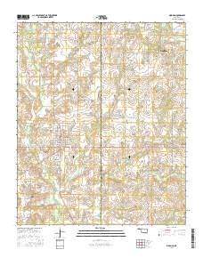 Ringling 2016 topographic map thumbnail