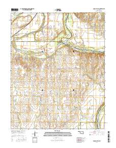 Ponca City SE 2016 topographic map thumbnail