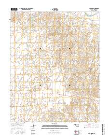 Mocane NW 2016 topographic map thumbnail
