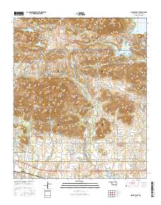 Mount Scott 2016 topographic map thumbnail