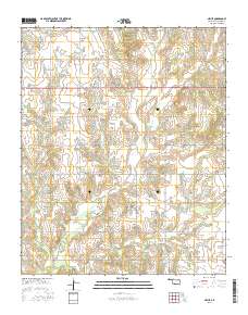 Nellie 2016 topographic map thumbnail