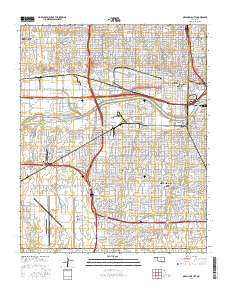 Oklahoma City 2016 topographic map thumbnail
