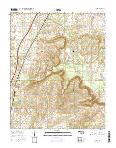 Oktaha 2016 topographic map thumbnail