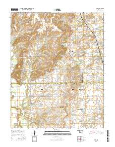 Vera 2016 topographic map thumbnail