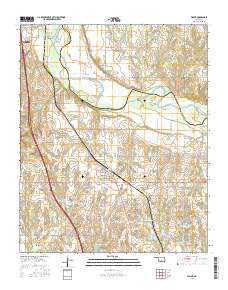 Wayne 2016 topographic map thumbnail