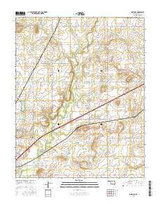 Vinita NE 2016 topographic map thumbnail