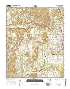 Stilwell West 2016 topographic map thumbnail