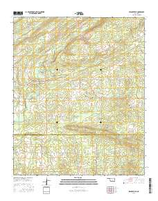 Spencerville 2016 topographic map thumbnail