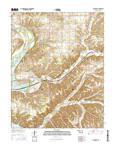 Wyandotte 2016 topographic map thumbnail