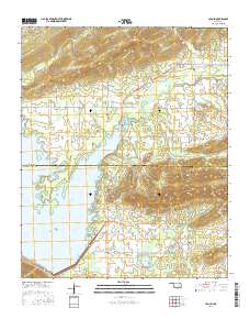 Yanush 2016 topographic map thumbnail