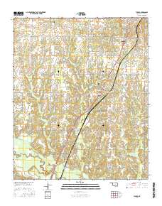 Tushka 2016 topographic map thumbnail